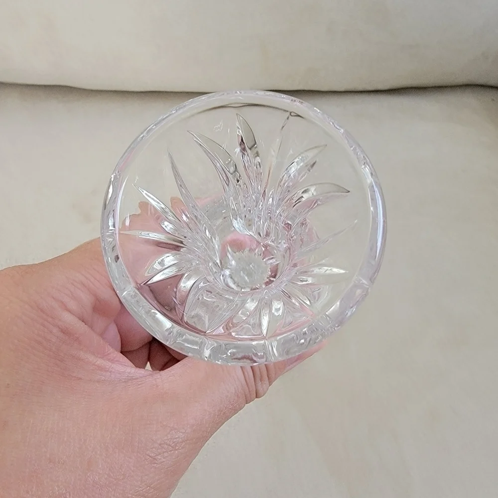 Gorham Crystal Candle Holder ( 2 pc)